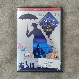 Walt Disney's Mary Poppins 40 year anniversary 2 disc DVD set